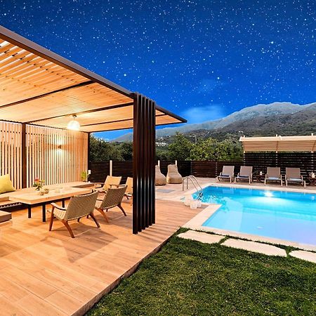 Cretan Sunrise Villa Heated Pool Dhimitrouliana Luaran gambar