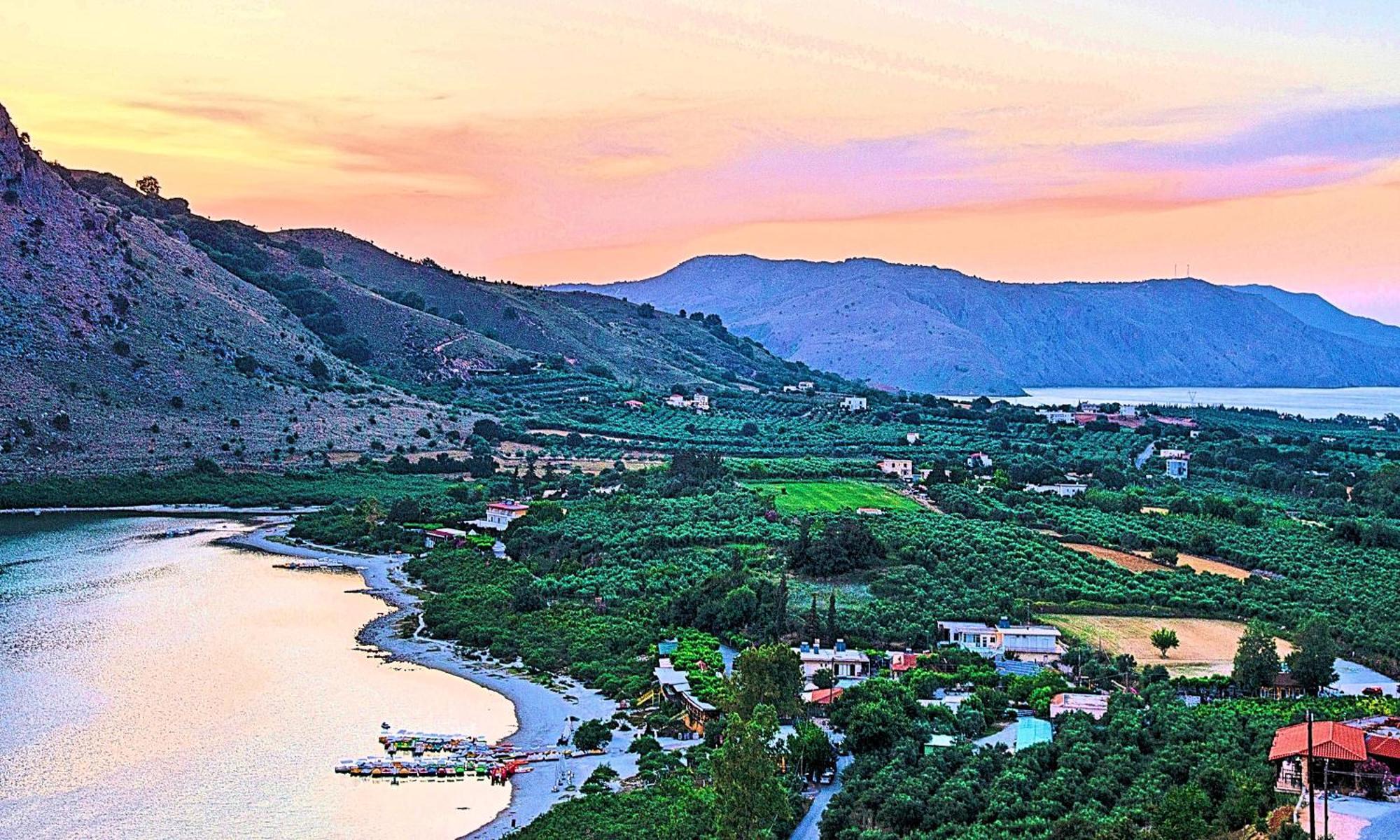 Cretan Sunrise Villa Heated Pool Dhimitrouliana Luaran gambar