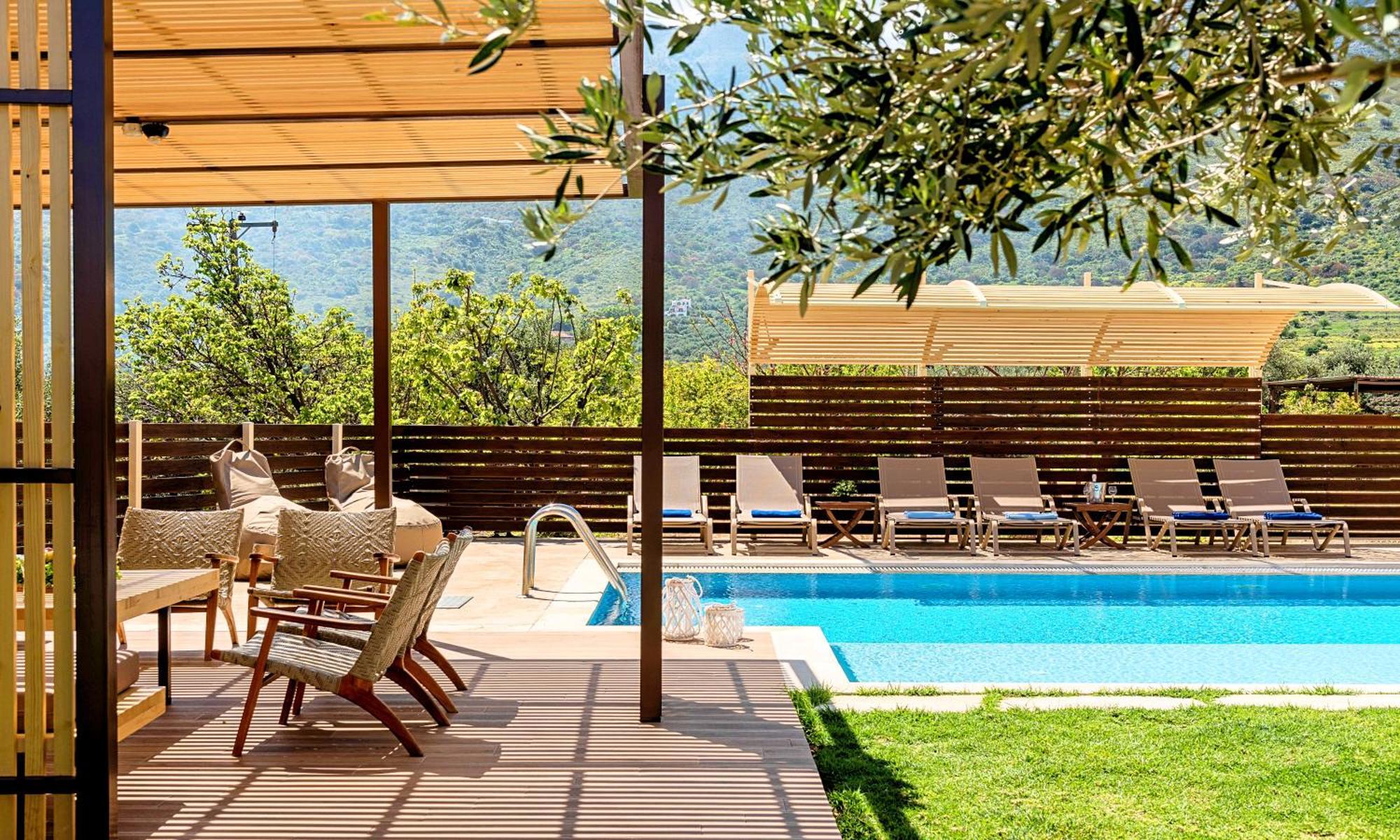 Cretan Sunrise Villa Heated Pool Dhimitrouliana Luaran gambar