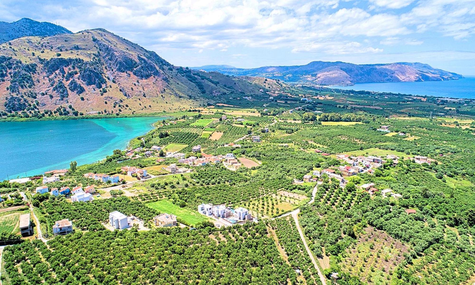Cretan Sunrise Villa Heated Pool Dhimitrouliana Luaran gambar