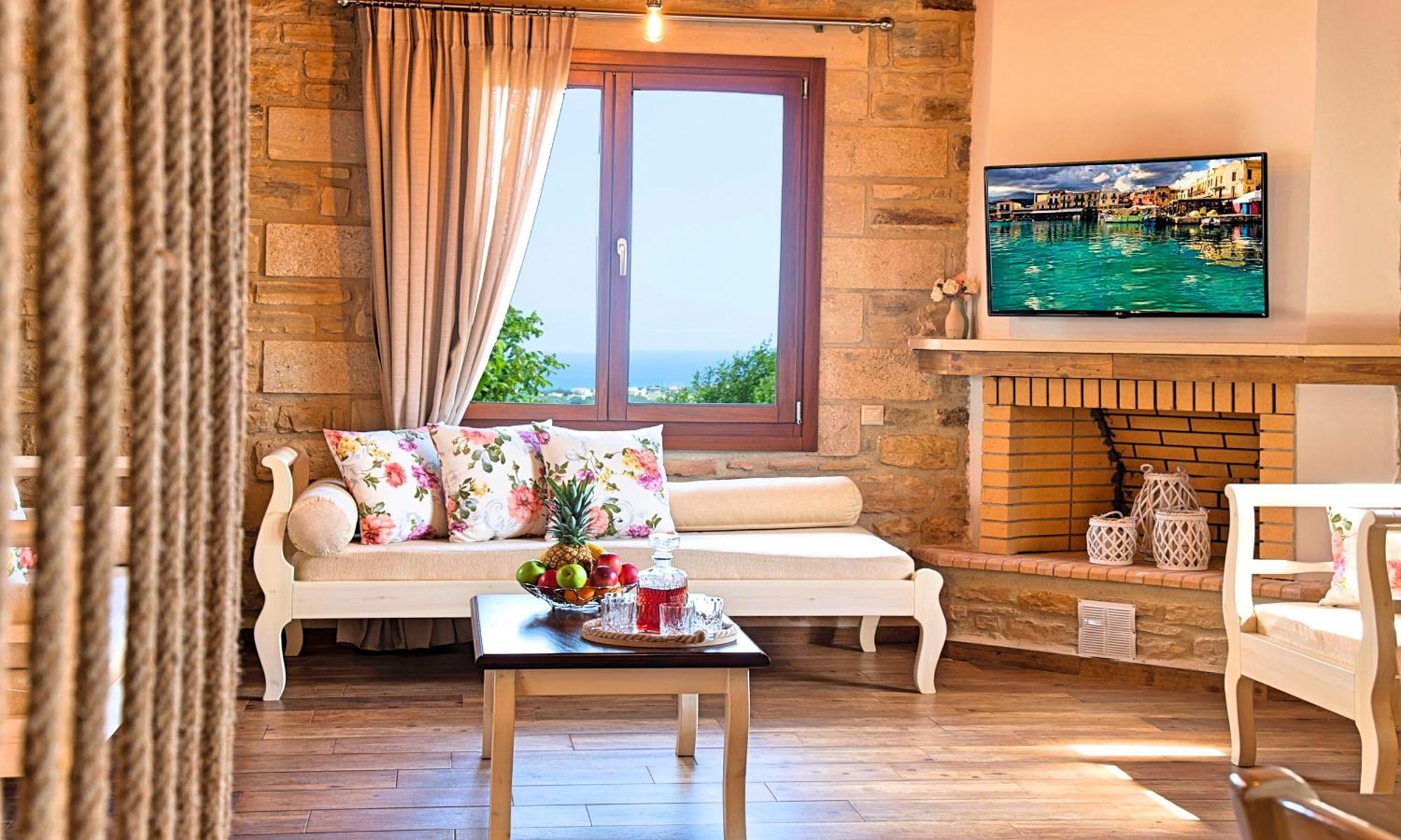 Cretan Sunrise Villa Heated Pool Dhimitrouliana Luaran gambar