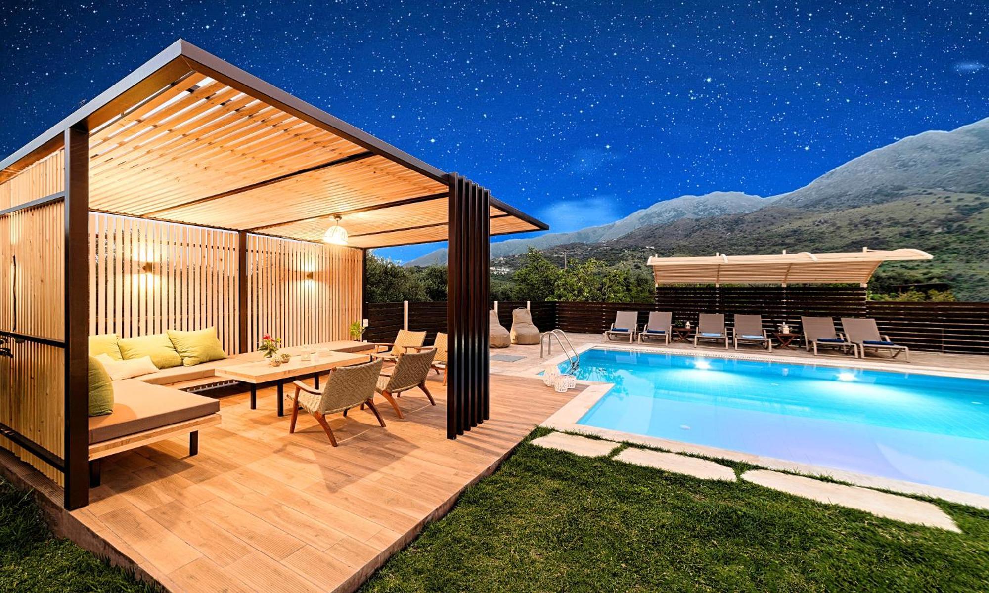 Cretan Sunrise Villa Heated Pool Dhimitrouliana Luaran gambar